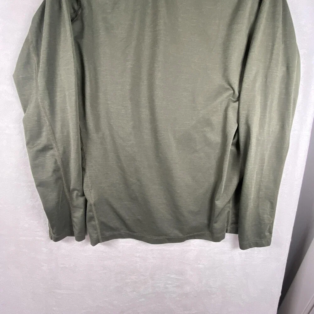 The North Face Pullover Mens Small Green FlashDry-XD Mountain Athletics 1/4 Zip
